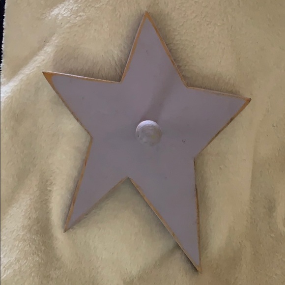 Pottery Barn Kids Wooden Star Wall Hanger - Picture 2 of 4